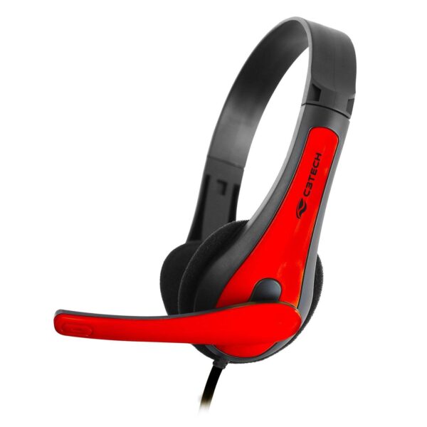 Fone com Microfone Headset Preto, C3TECH PH-30BK (P3) - Image 3