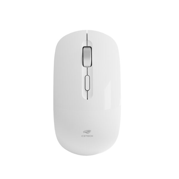 Mouse sem Fio Recarregavel Branco, C3TECH M-W80 WH