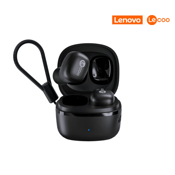 Fone Bluetooth Auricular com Microfone Preto, LECOO EW310
