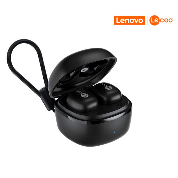 Fone Bluetooth Auricular com Microfone Preto, LECOO EW310 - Image 2