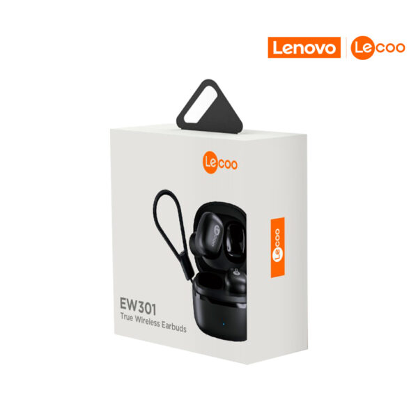 Fone Bluetooth Auricular com Microfone Preto, LECOO EW310 - Image 4