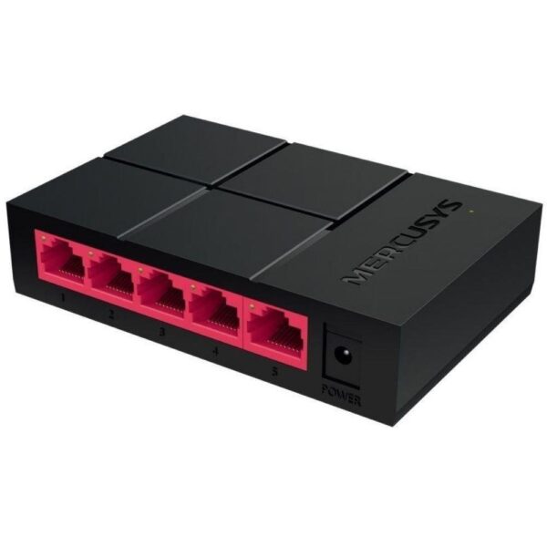 Switch 05 Portas 10/100/1000 Mbps, MERCUSYS MS105G